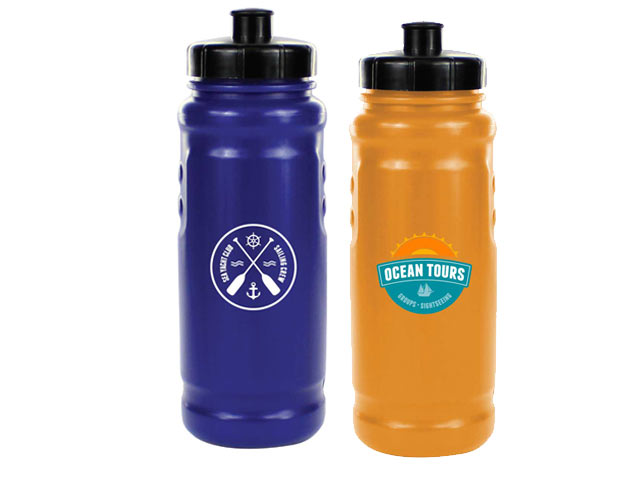 Squeeze Water Bottle with 1 colour print- 400ml - Image 2
